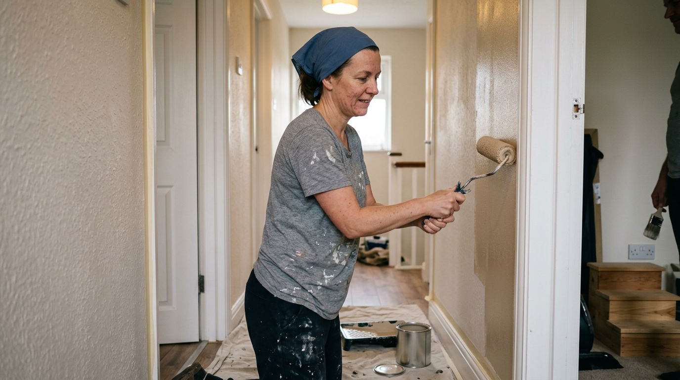 Paint a Hallway With Dulux Easycare in 6 Steps for a Wipe-Clean Finish