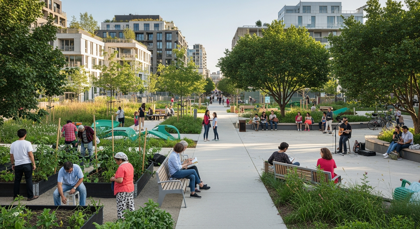 Rethinking Urban Spaces for Human Well-being