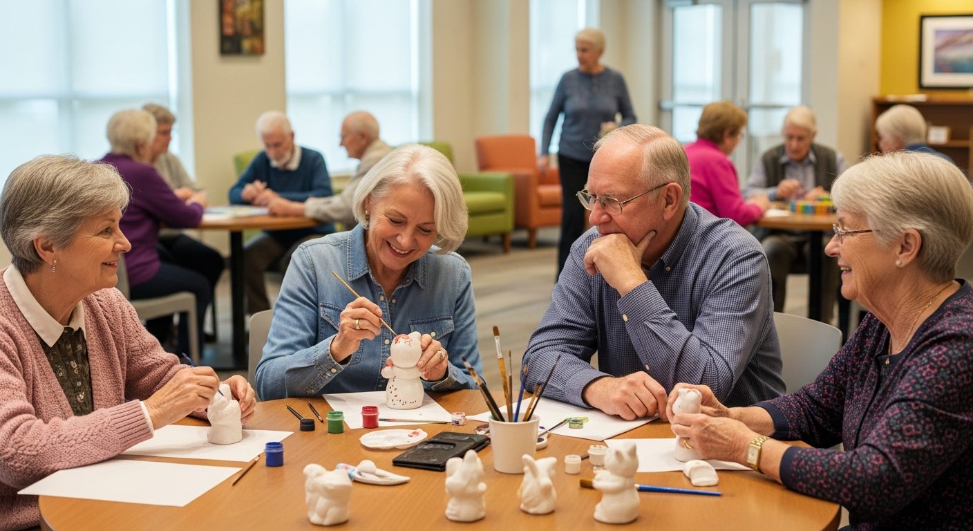 توفير الرعاية والدعم اليومي للمسنين