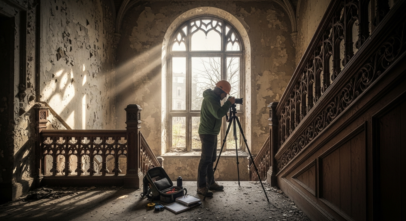 Raziskovanje arhitekturne dediščine brez lastnikov