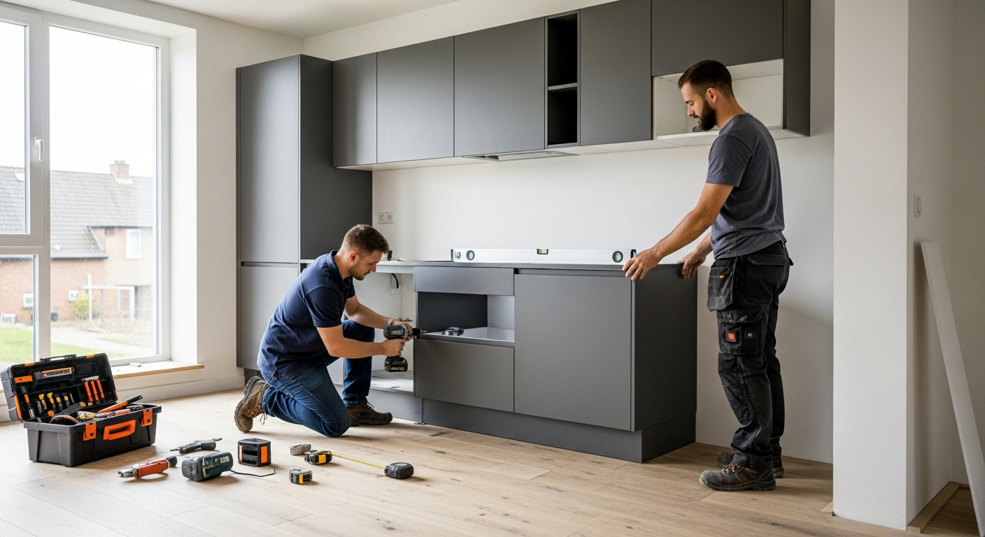 Αναβάθμιση χώρου με προκατασκευασμένα συστήματα κουζίνας.