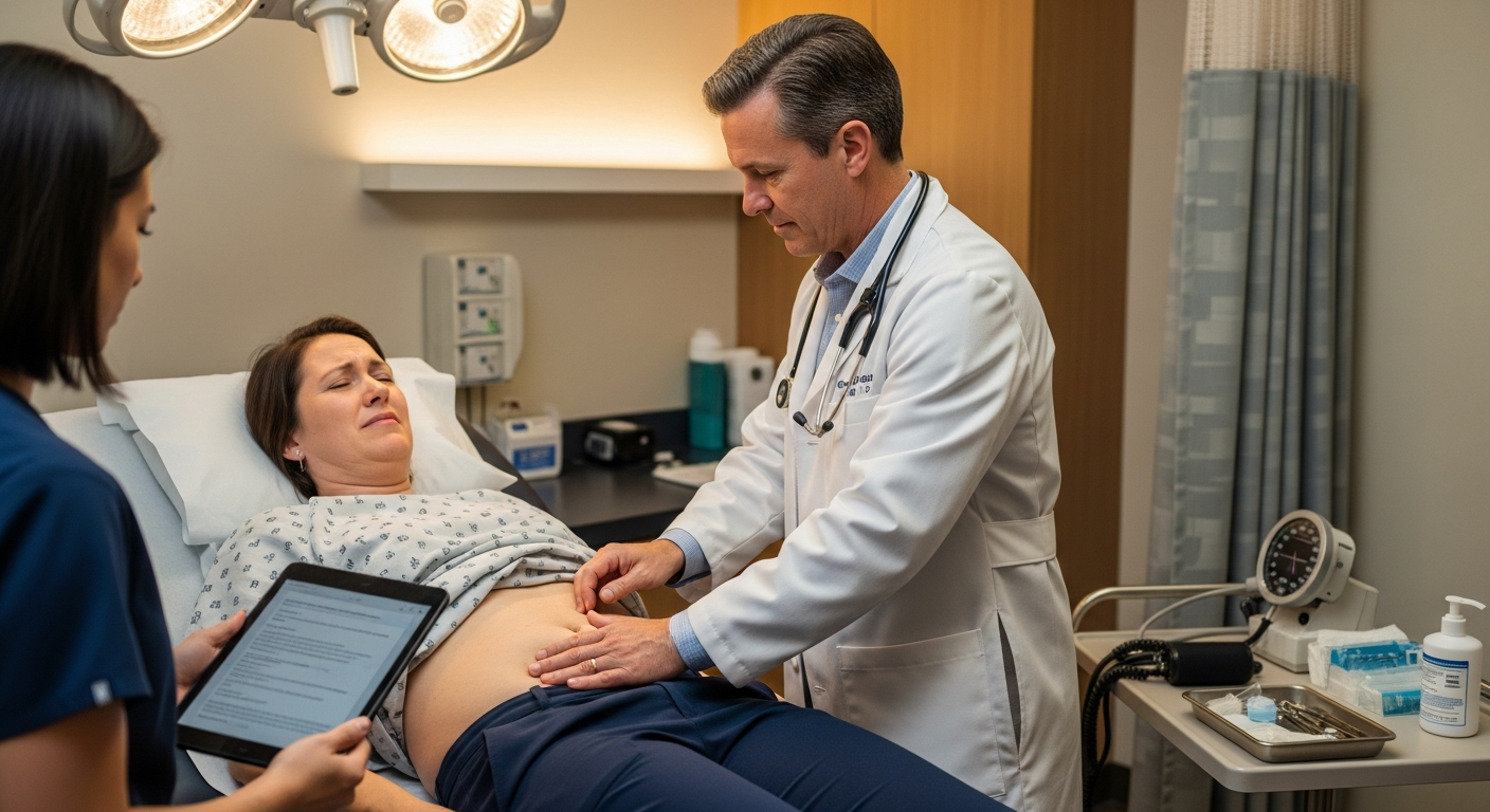 Exploration des symptômes gastro-intestinaux de Crohn