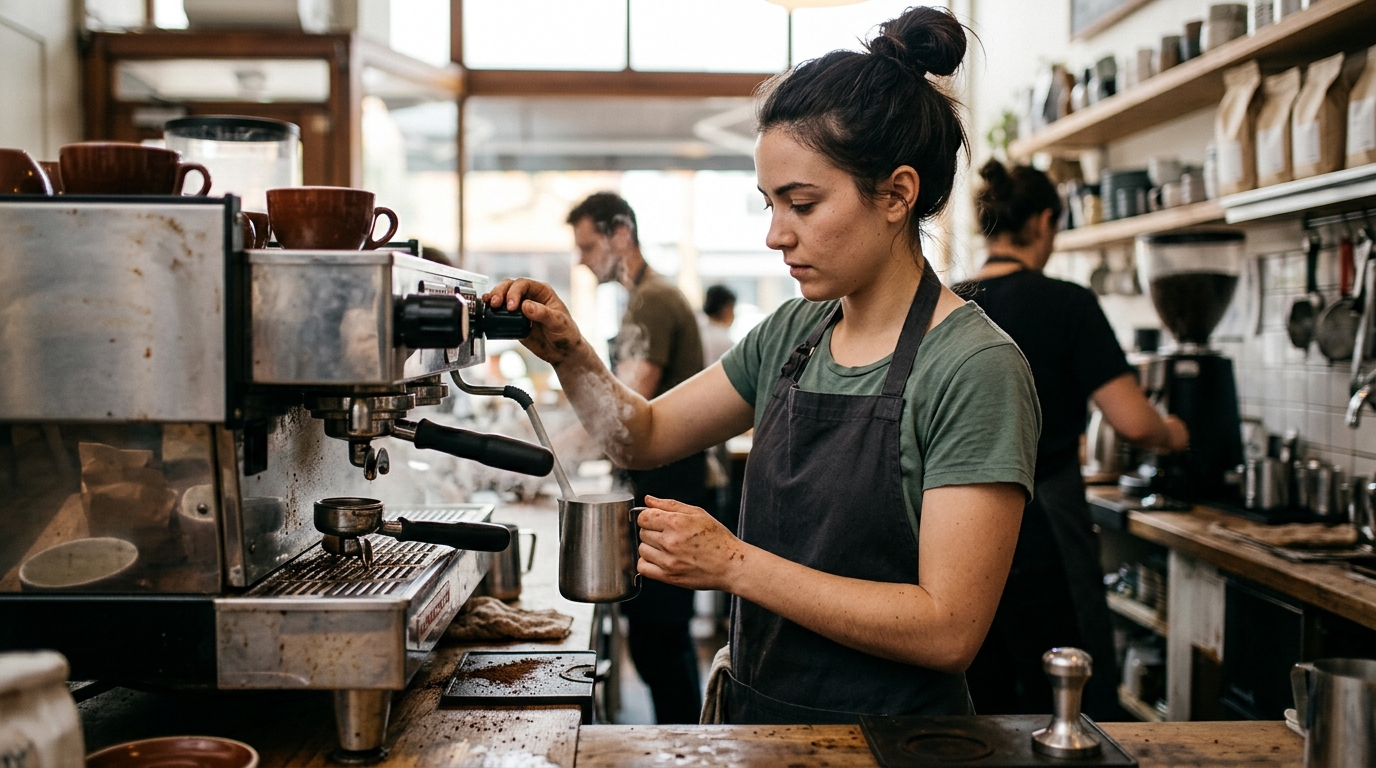 Ketahui Realiti Bekerja Sebagai Pembuat Kopi