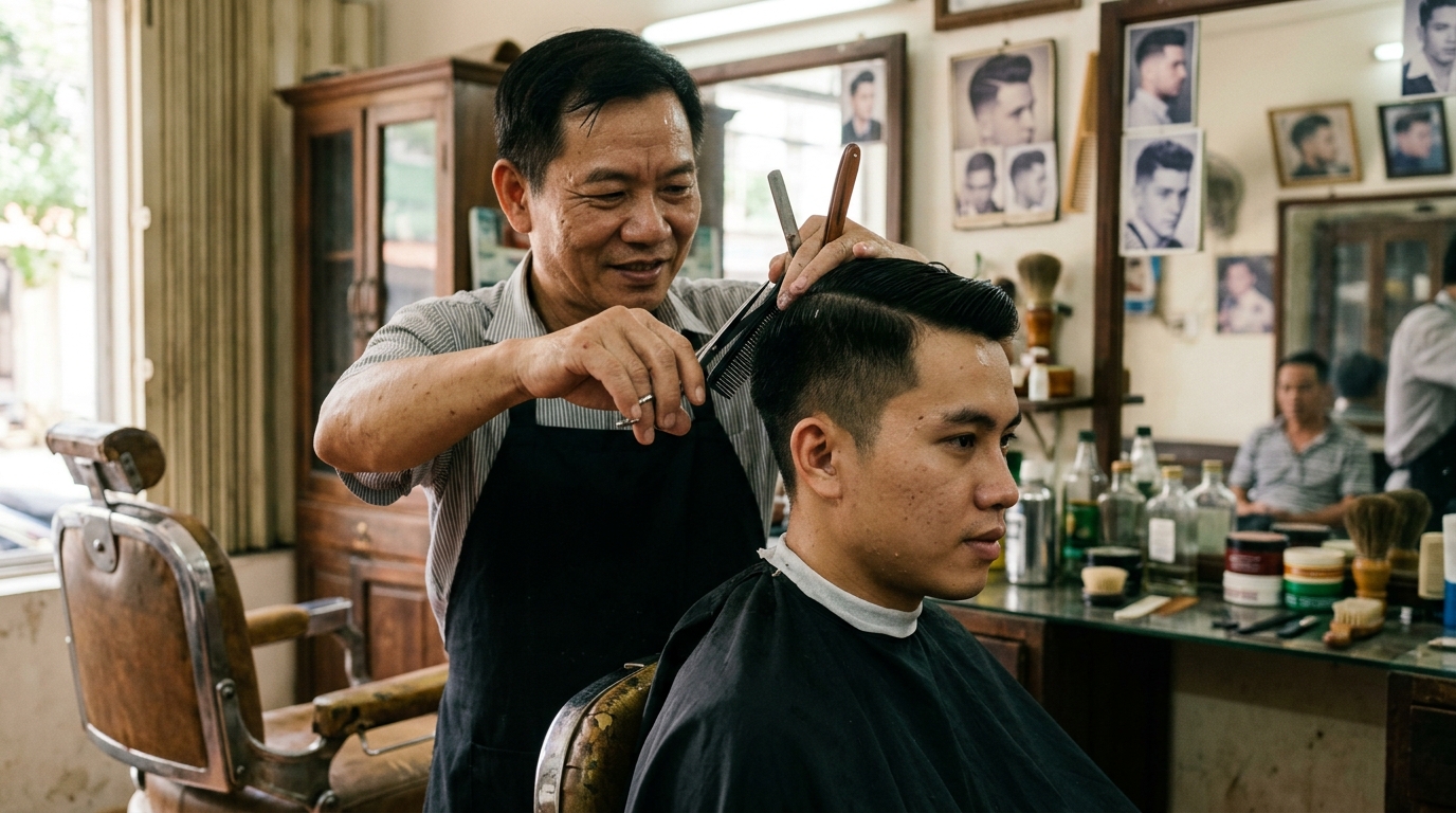 Lịch sử phát triển của ngành tóc nam