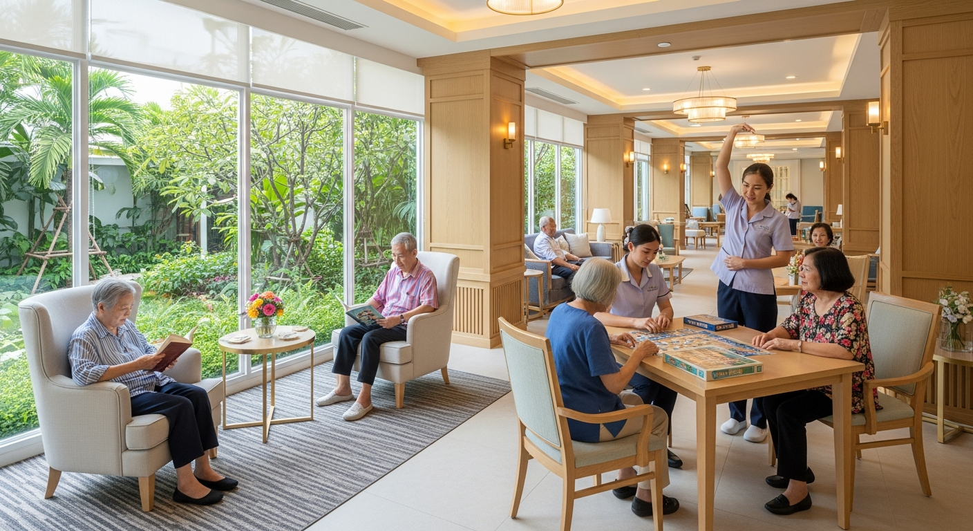 โซลูชันการดูแลผู้สูงอายุแบบครบวงจรระดับโลก