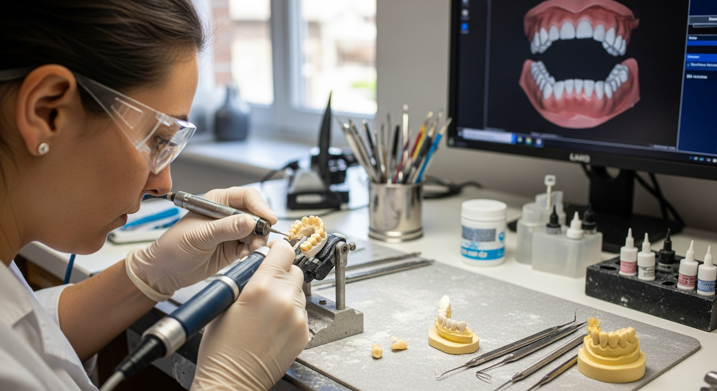 Proces zhotovenia zubnej náhrady v modernej praxi