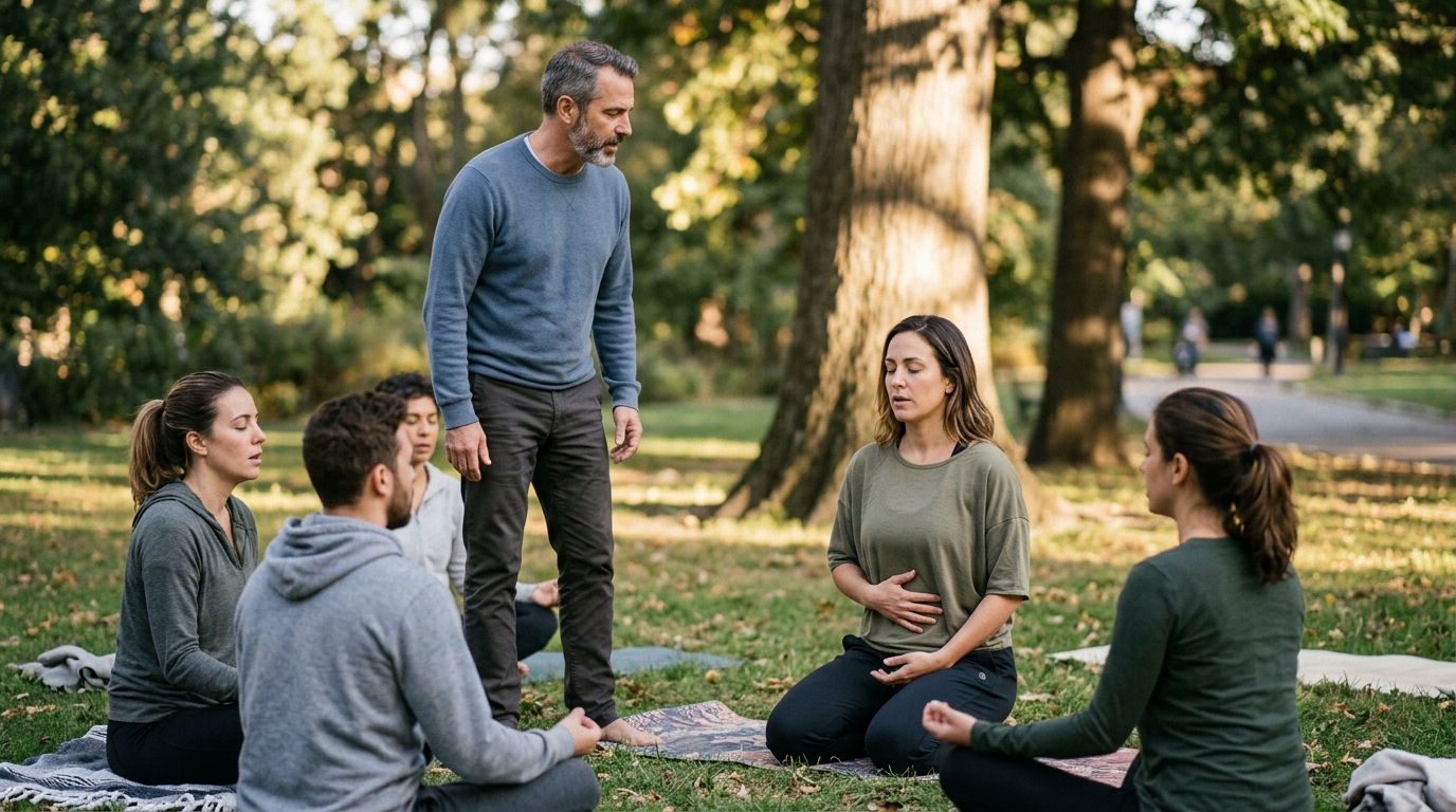 The Physiology of Mindful Breathing Techniques