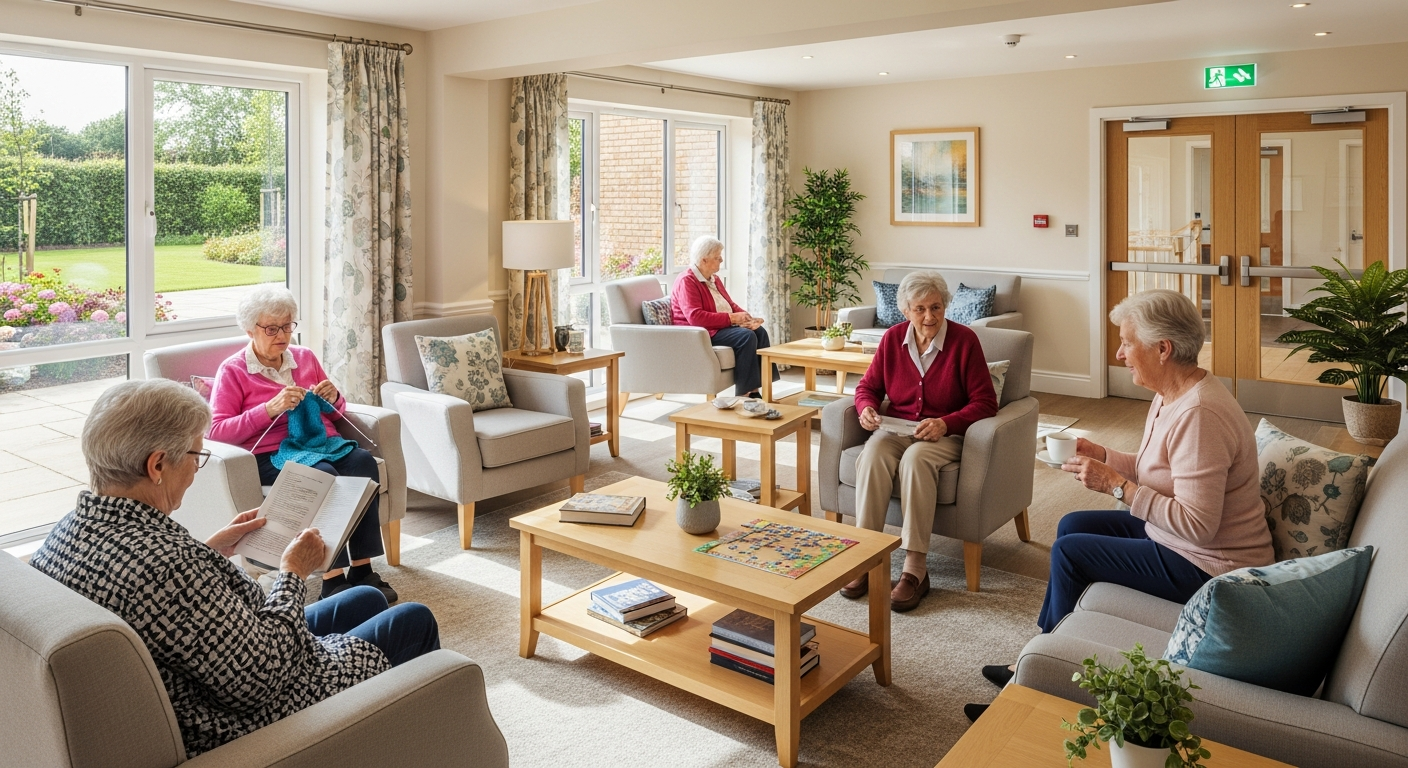 Komfortiška aplinka brandaus amžiaus žmonėms