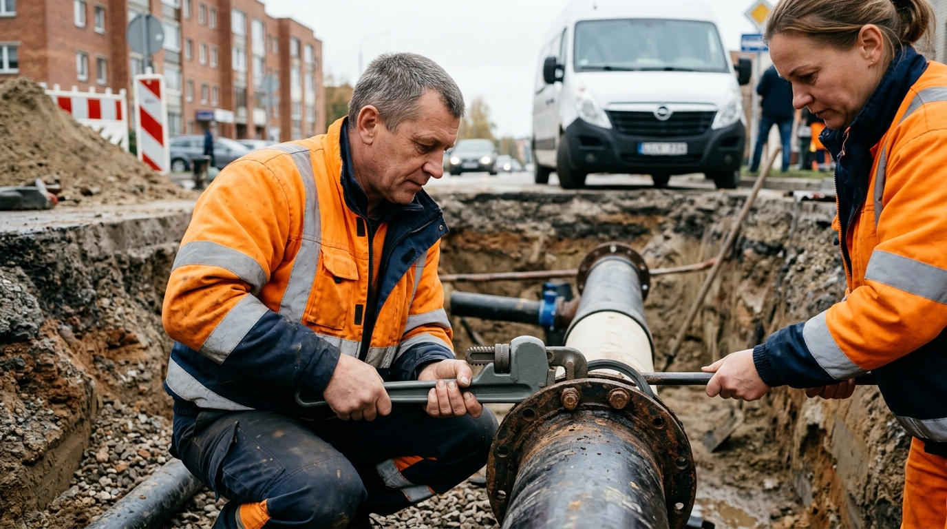 Vamzdyno priežiūros specialistų paklausa