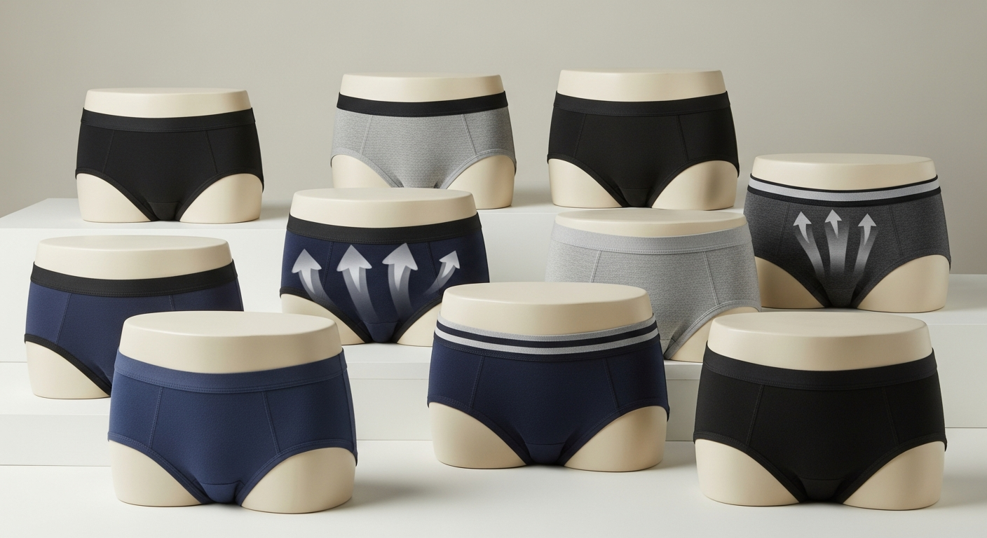 透氣內褲選擇指南：提升日常穿著舒適度