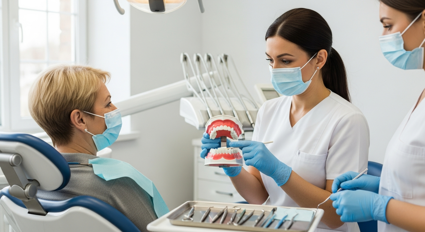 Prevenirea bolilor gingivale la adulții maturi