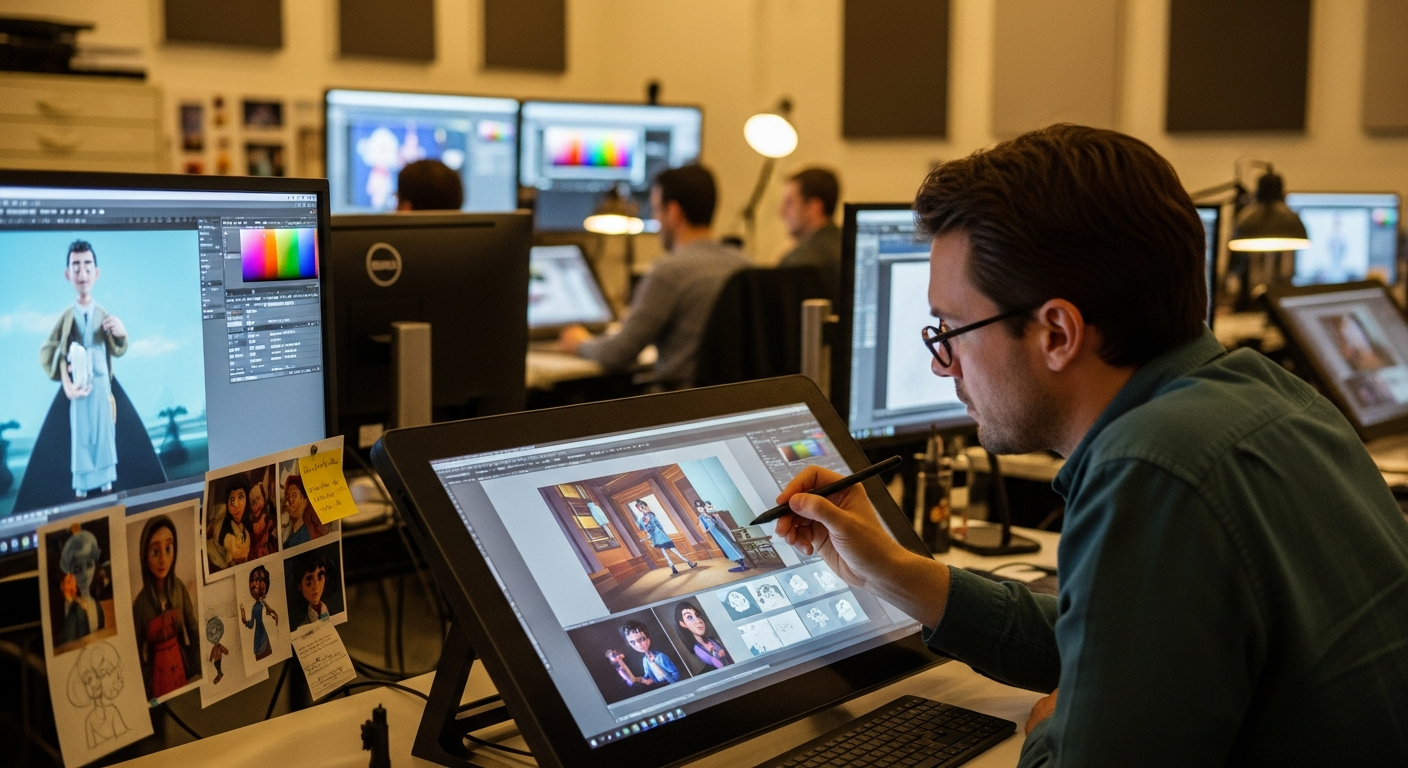 The Craft of Visual Storytelling in Modern Animation