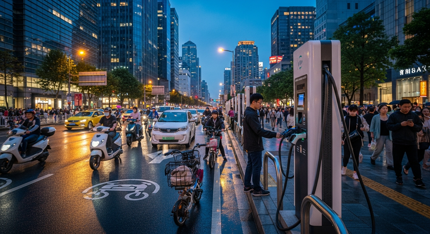 Глобальний попит на персональні електричні транспортні засоби