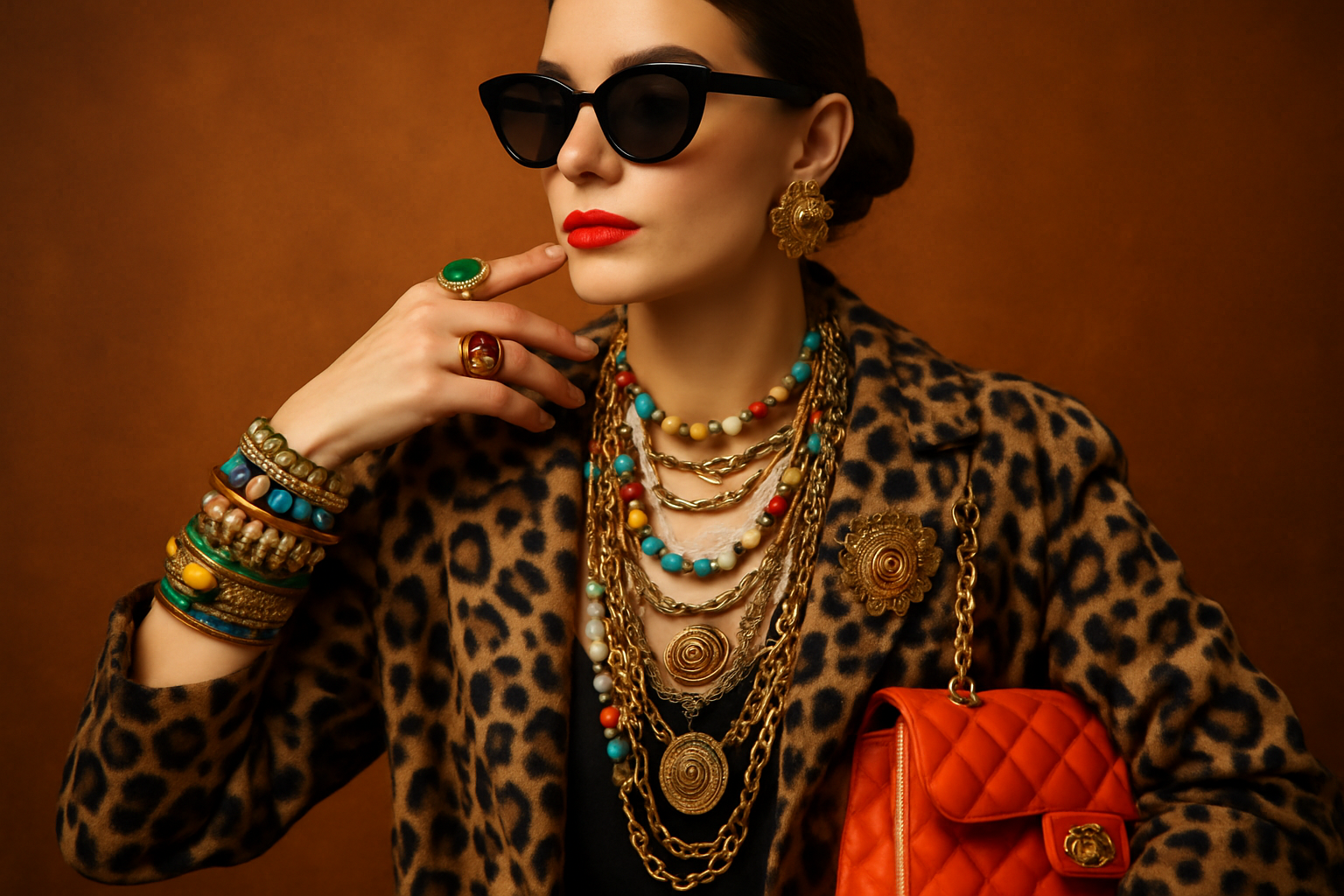 Title: Maximalist Accessories: The Bold Statement of More is More