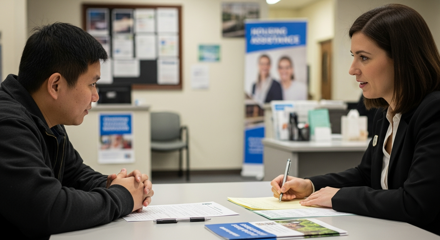 ຊອກຫາການຊ່ວຍເຫຼືອສຳລັບທີ່ຢູ່ອາໄສ