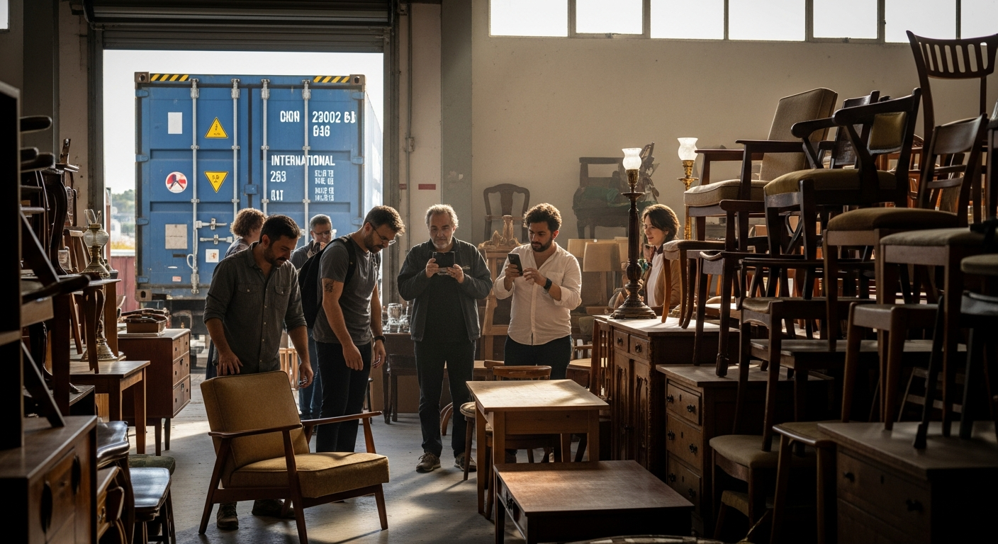 Πάτρα: Μεταχειρισμένα έπιπλα με διεθνή απήχηση