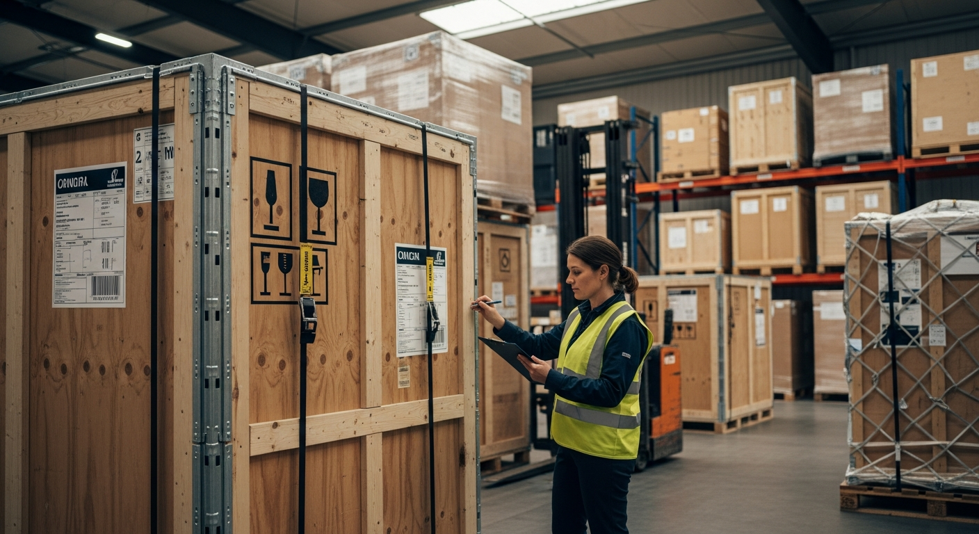 Zmanjšanje tveganj pri globalnem transportu s pakiranjem