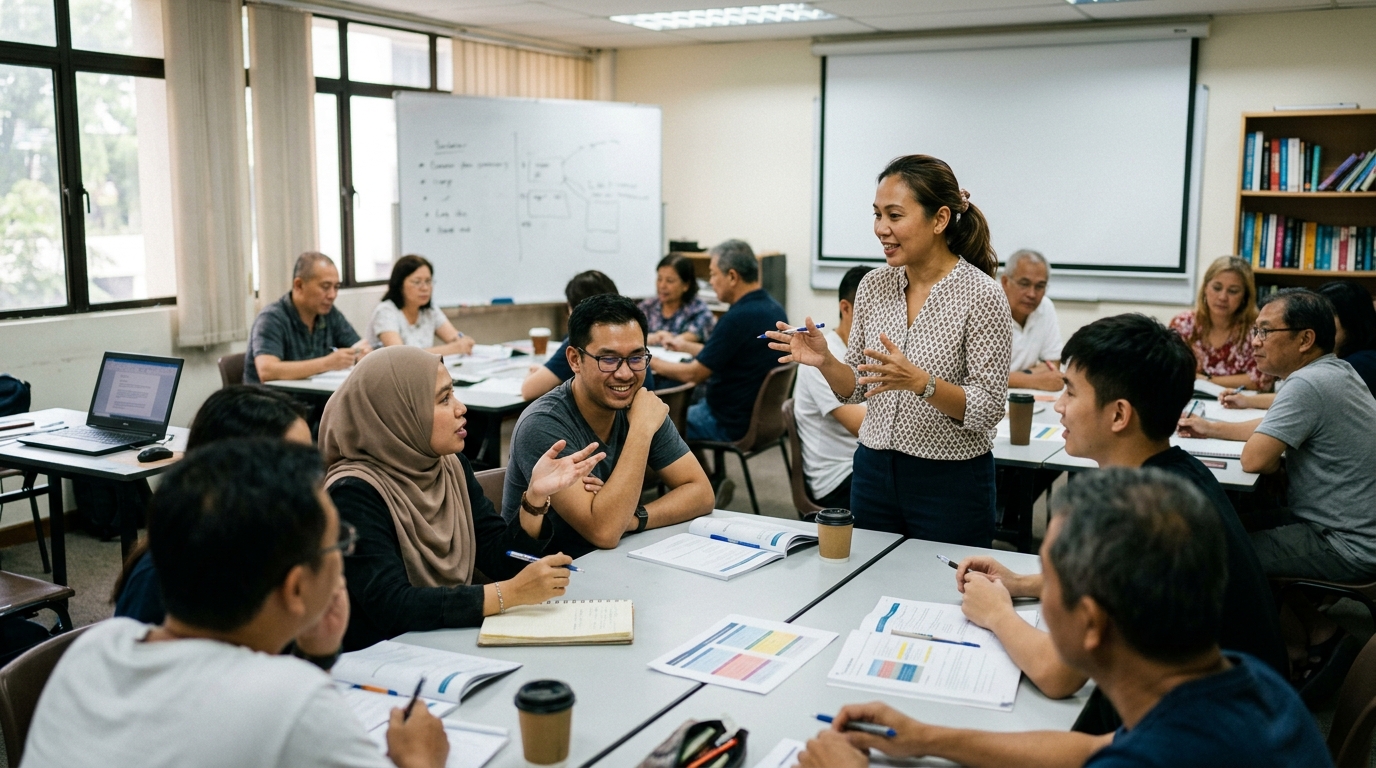 Kelas Bahasa Inggeris Interaktif Untuk Semua Peringkat