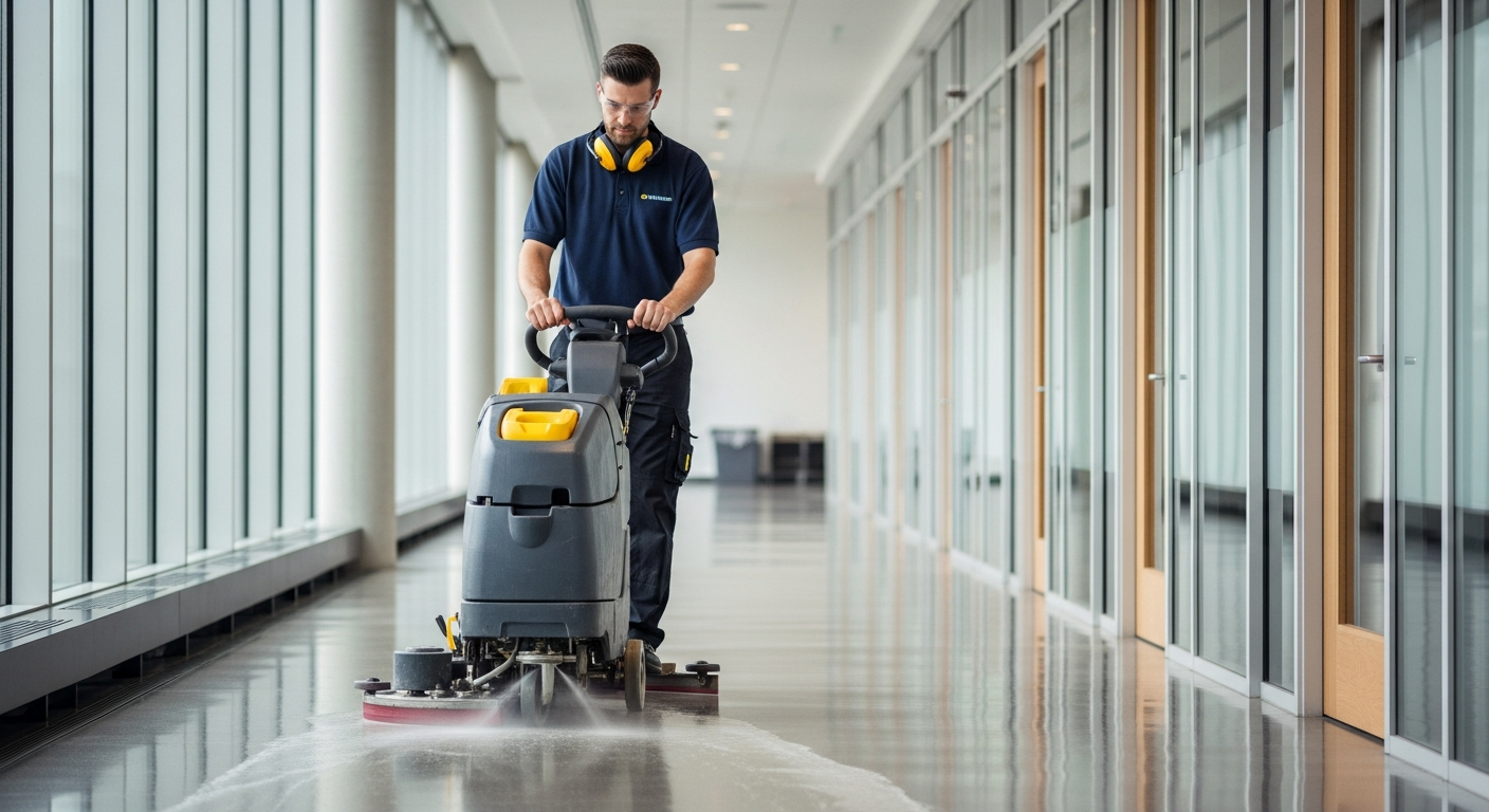 Werken in professionele schoonmaakfuncties