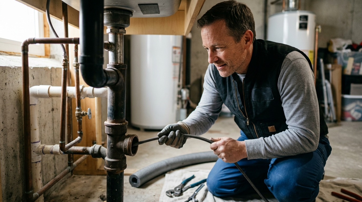 Long Term Strategies for Flowing Household Pipes
