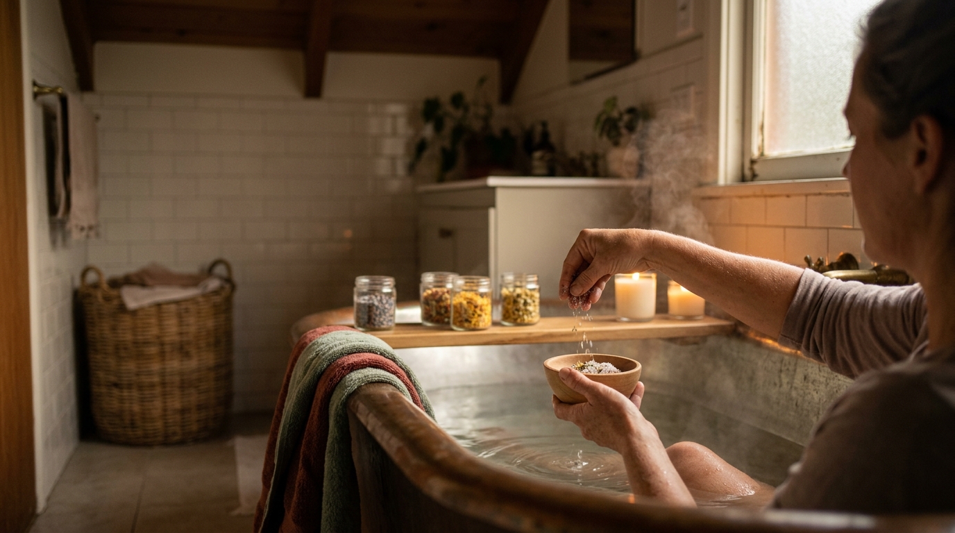 Soaking Away the Tension: Creating a Relaxing Autumn Bath Ritual on Thanksgiving Eve