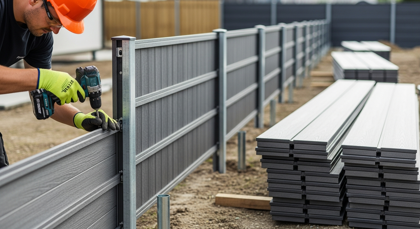 นวัตกรรมแผงรั้วสำเร็จรูปเพื่อการติดตั้งที่รวดเร็ว