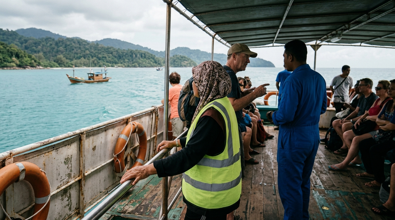 Pengalaman Melawat Destinasi Menerusi Laut