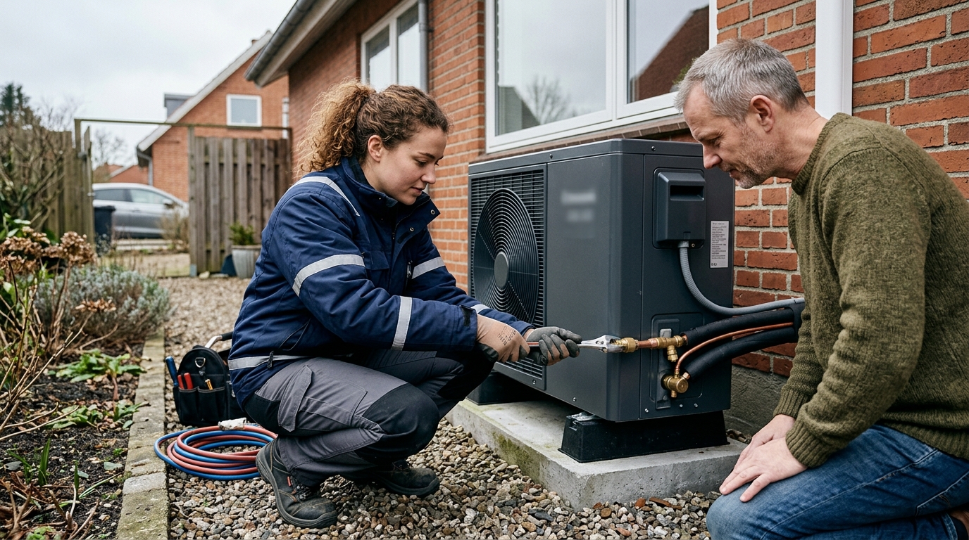 Støtte til energieffektiv opvarmning og ventilation