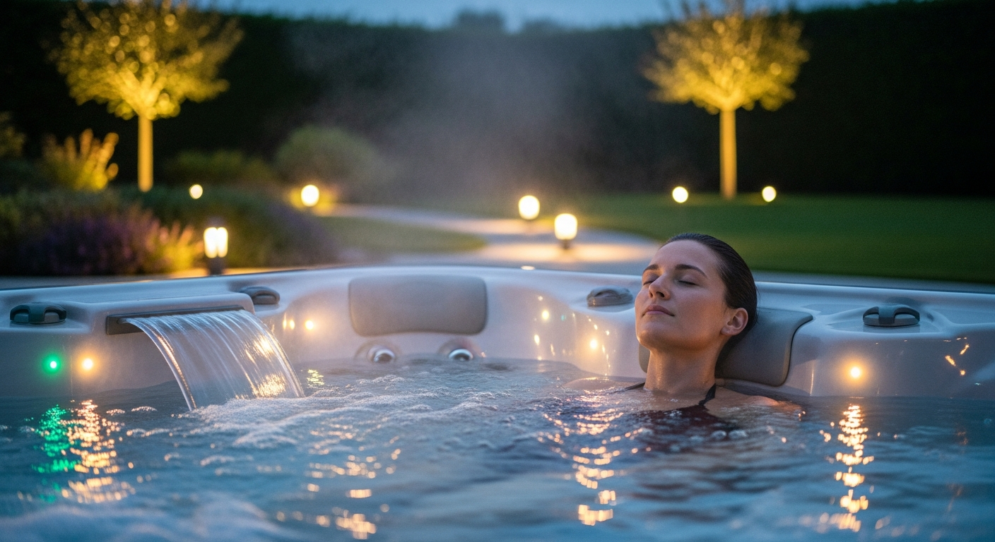 Vandmassage for muskelafslapning og stressreduktion