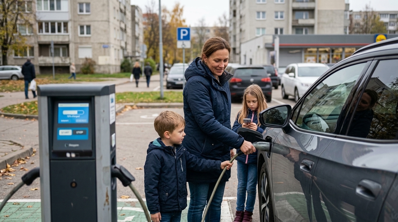 Elektrinio krosoverio eksploatacija kasdienybėje