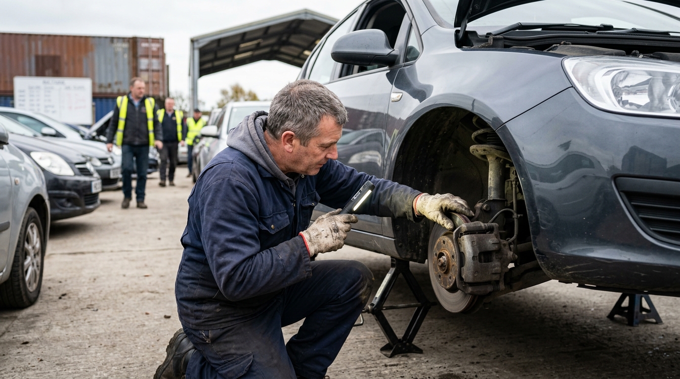Kaip vertinti aukcione parduodamų automobilių būklę