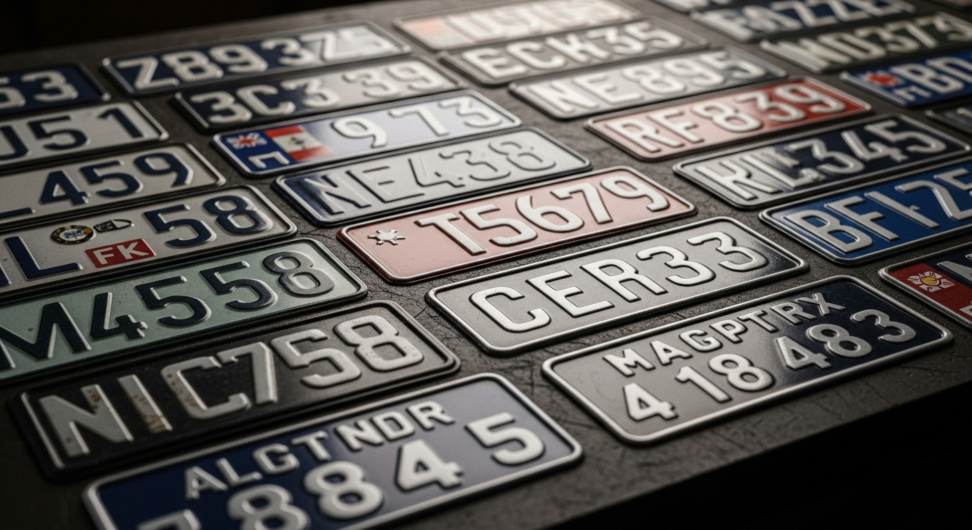Understanding Metal Vehicle Tags Worldwide