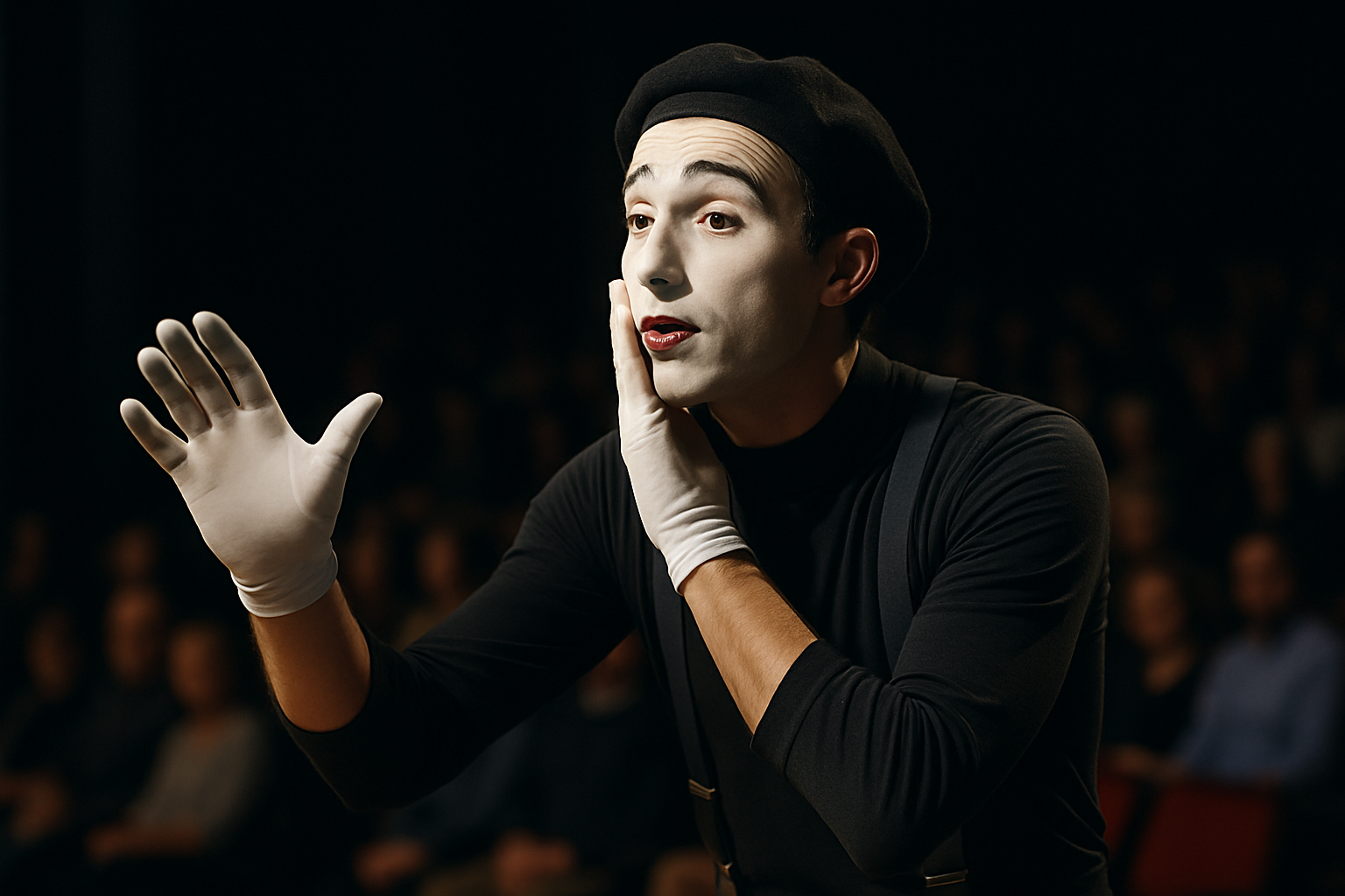 Unmasking the Modern Mime: Silent Performers in a Noisy World