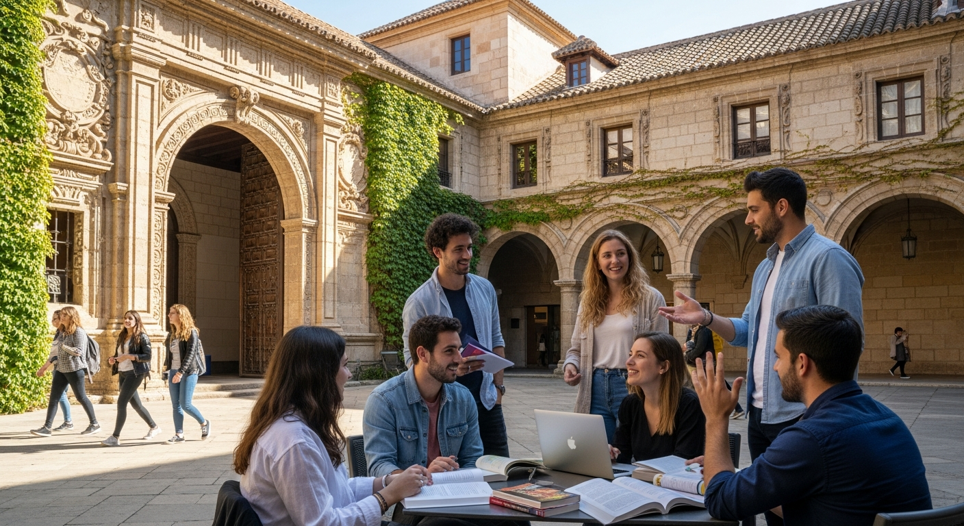 Buhay Estudyante at Akademya sa Espanya