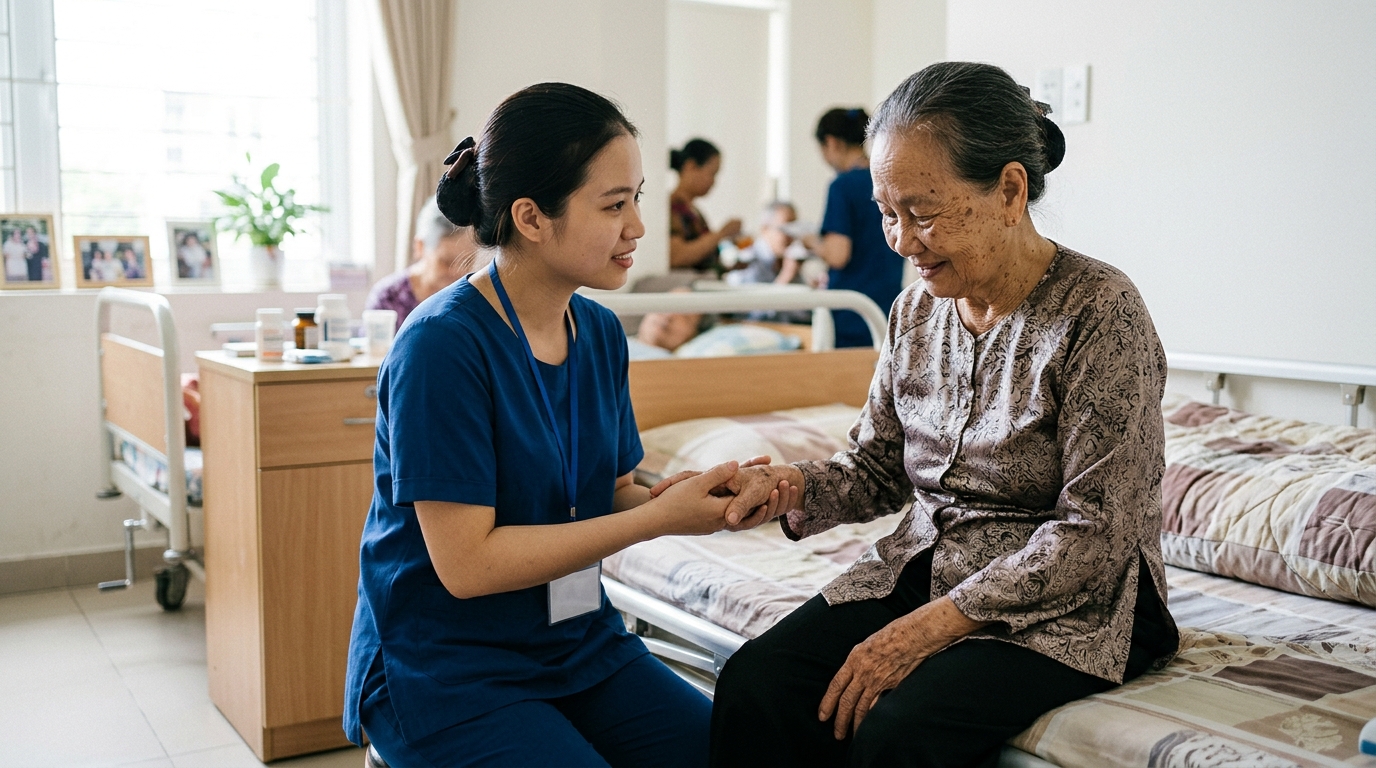 Dịch vụ chăm sóc sức khỏe tại các khu dưỡng lão