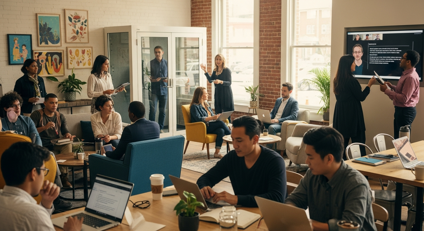 De opkomst van flexibel werk in lokale gemeenschappen