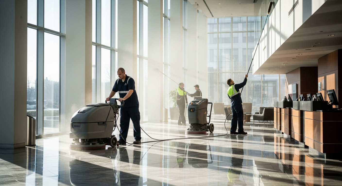 Ontdek functies in de schoonmaaksector