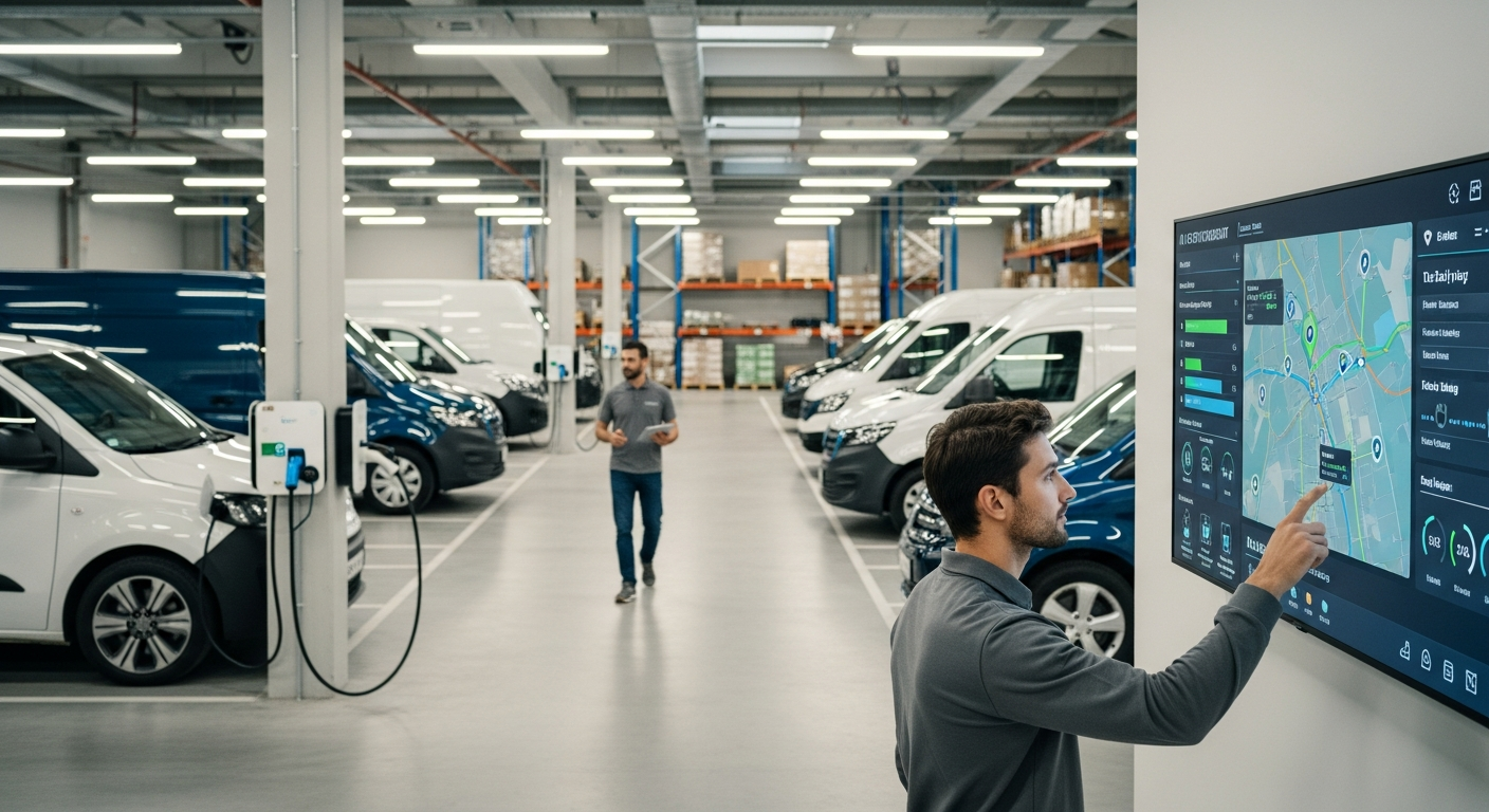 Technologieeinsatz in professionellen Fahrzeugen