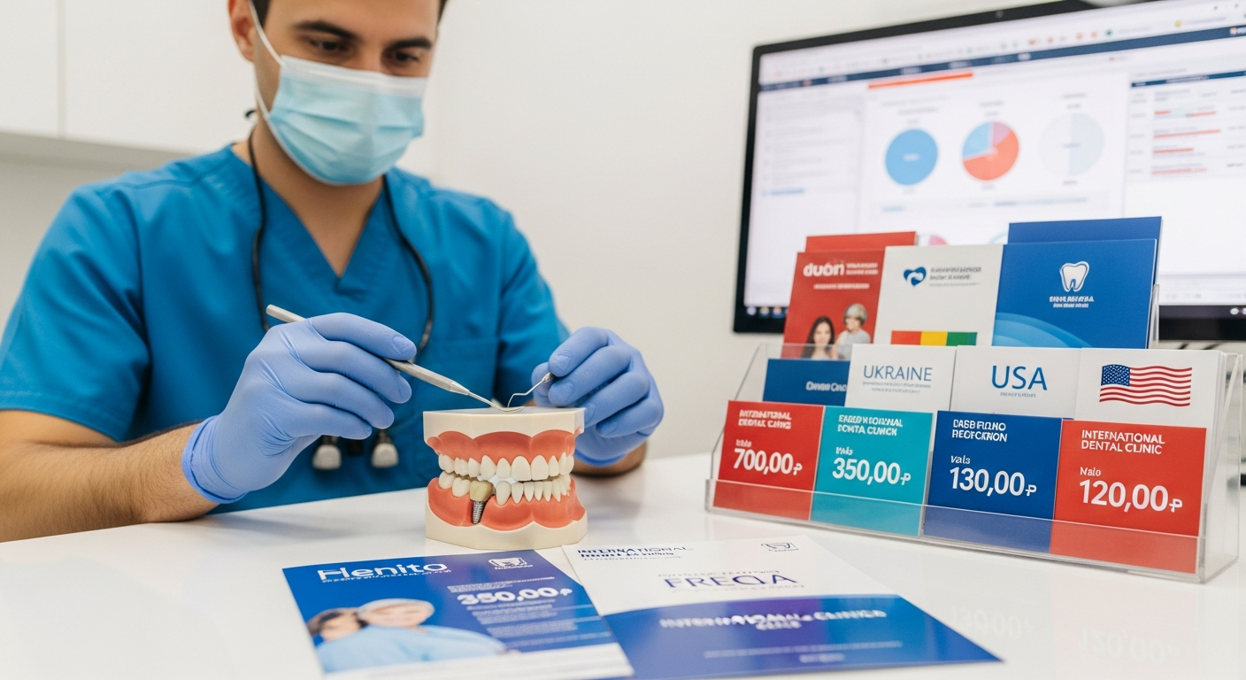 Витрати на відновлення зубів: міжнародний аналіз ціноутворення