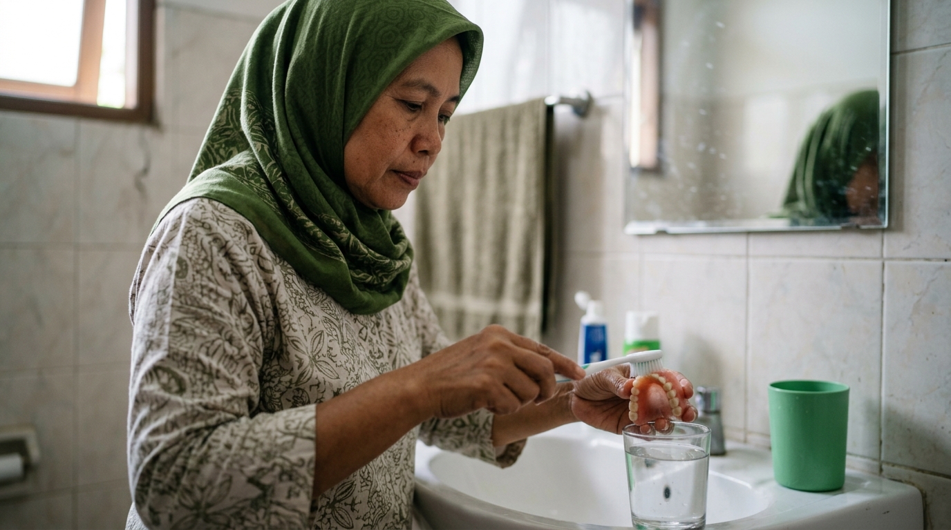 Cara Tepat Merawat Gigi Tiruan Agar Tetap Nyaman Digunakan