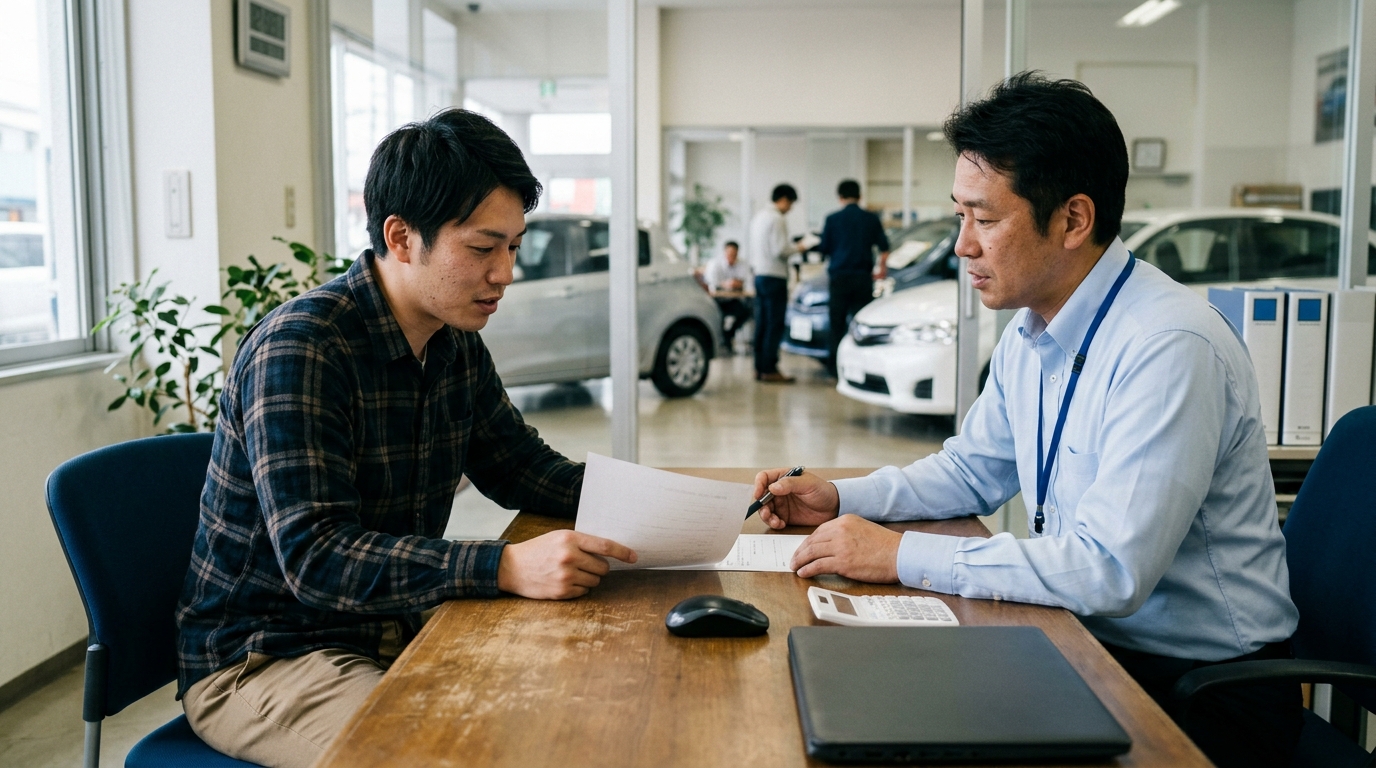 普通車の新古車購入時に発生する諸費用の内訳と特徴