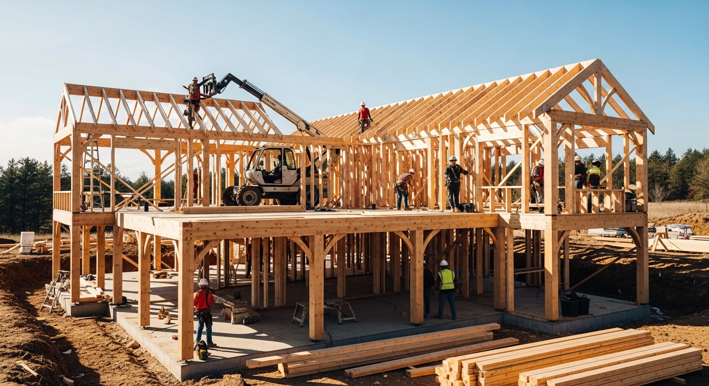 New wooden houses for sale: what to check inside and out