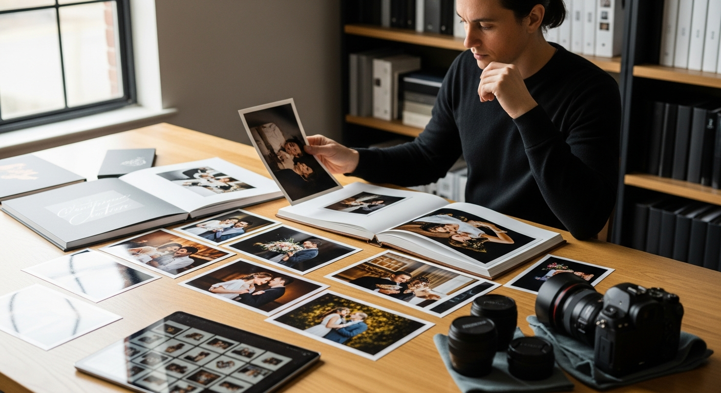 Kompozice a stylizace pamětního alba