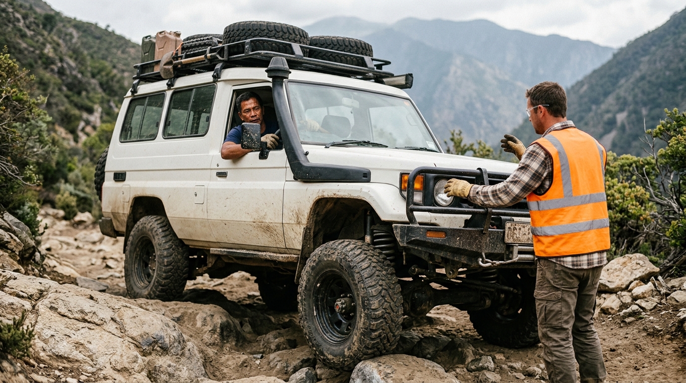 Mga Katangian ng Sasakyang Pang Off-Road