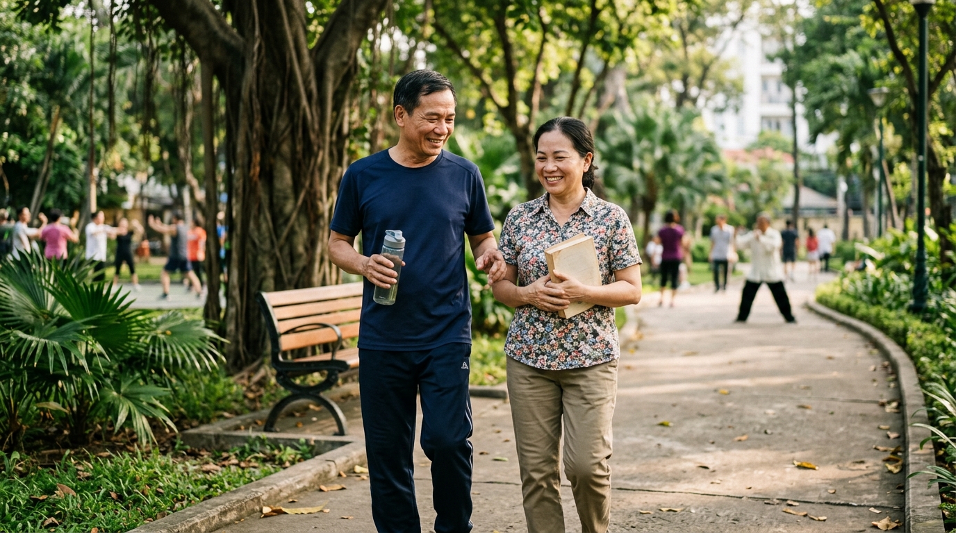 Lối sống lành mạnh giúp nâng cao chất lượng sống