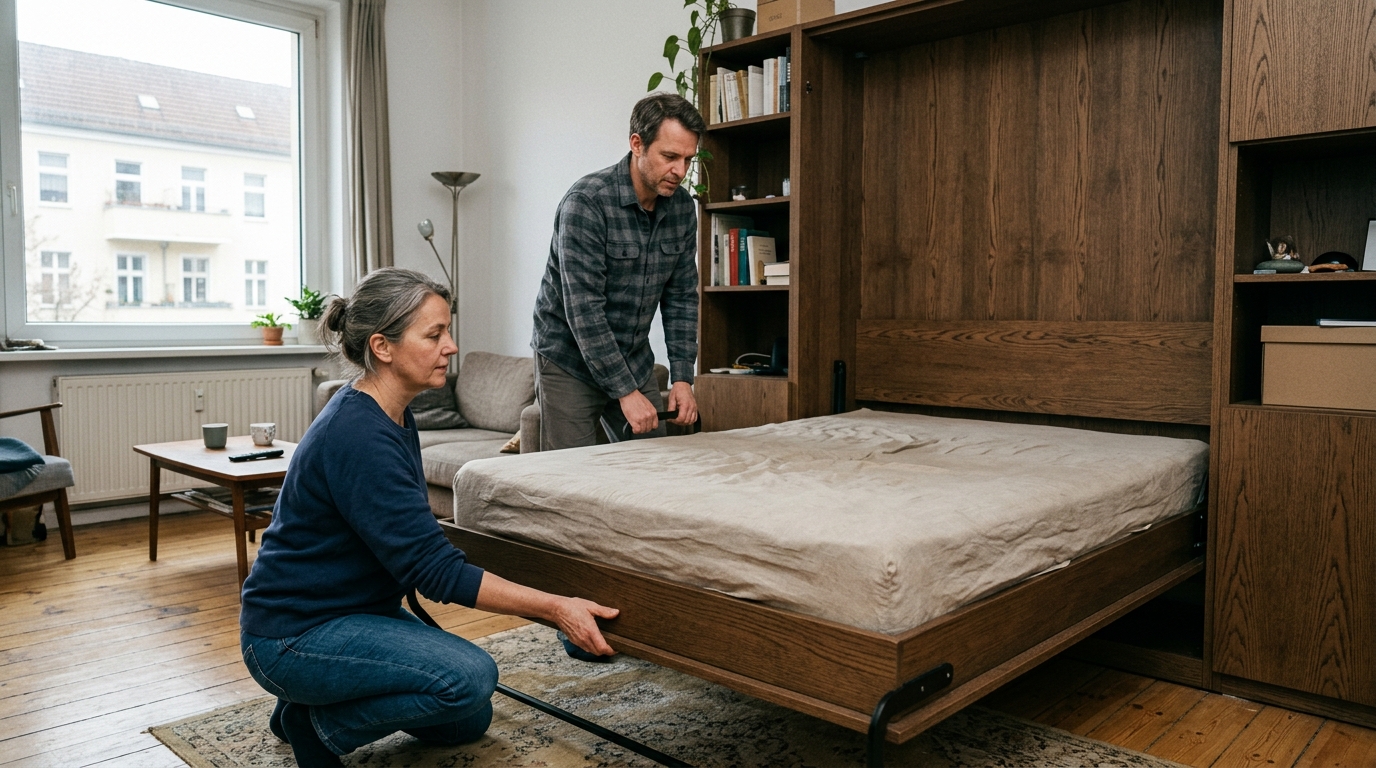 Praktische Schrankbetten für kleine Wohnungen