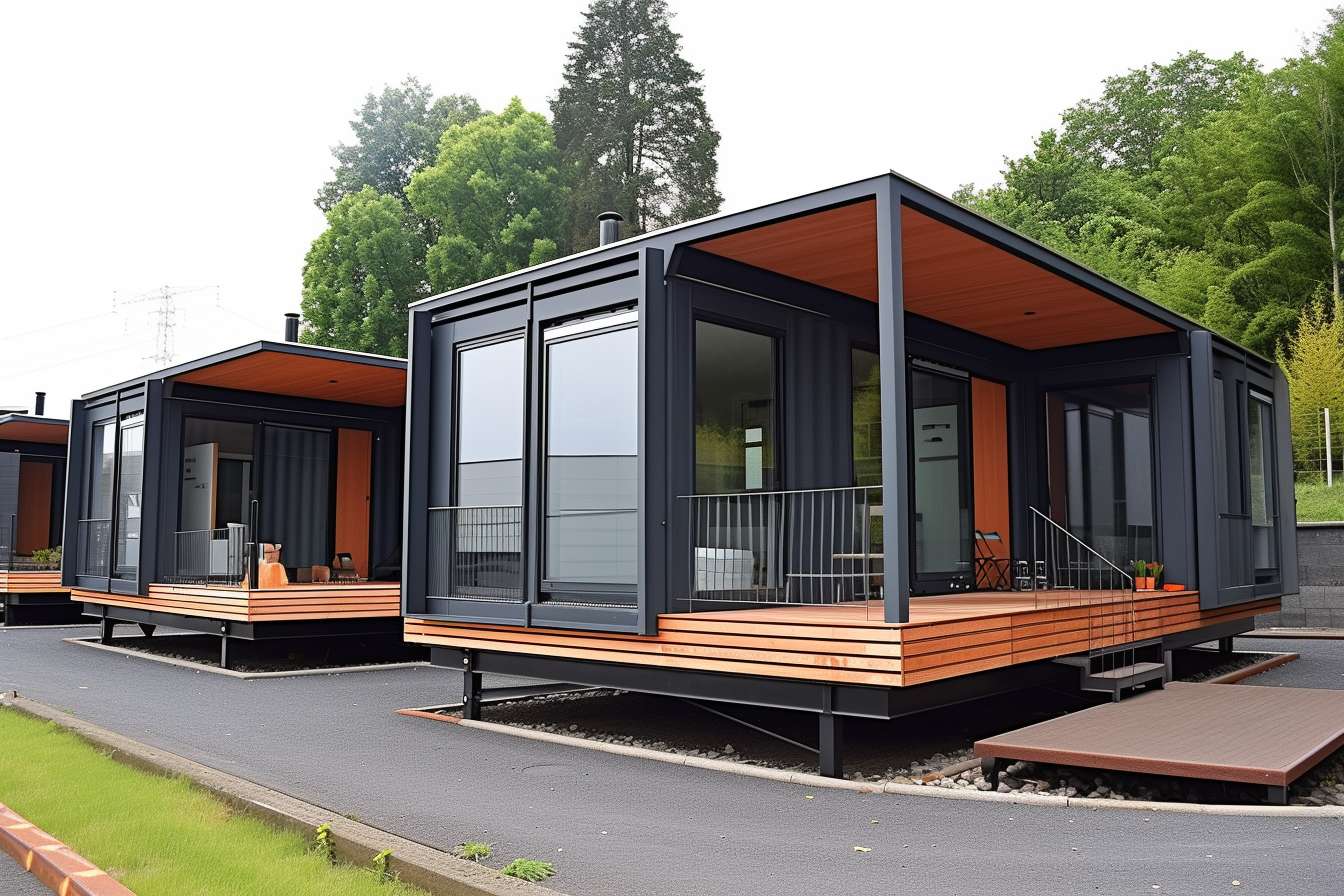 Maisons en Bois Préfabriquées Livrées Montées France