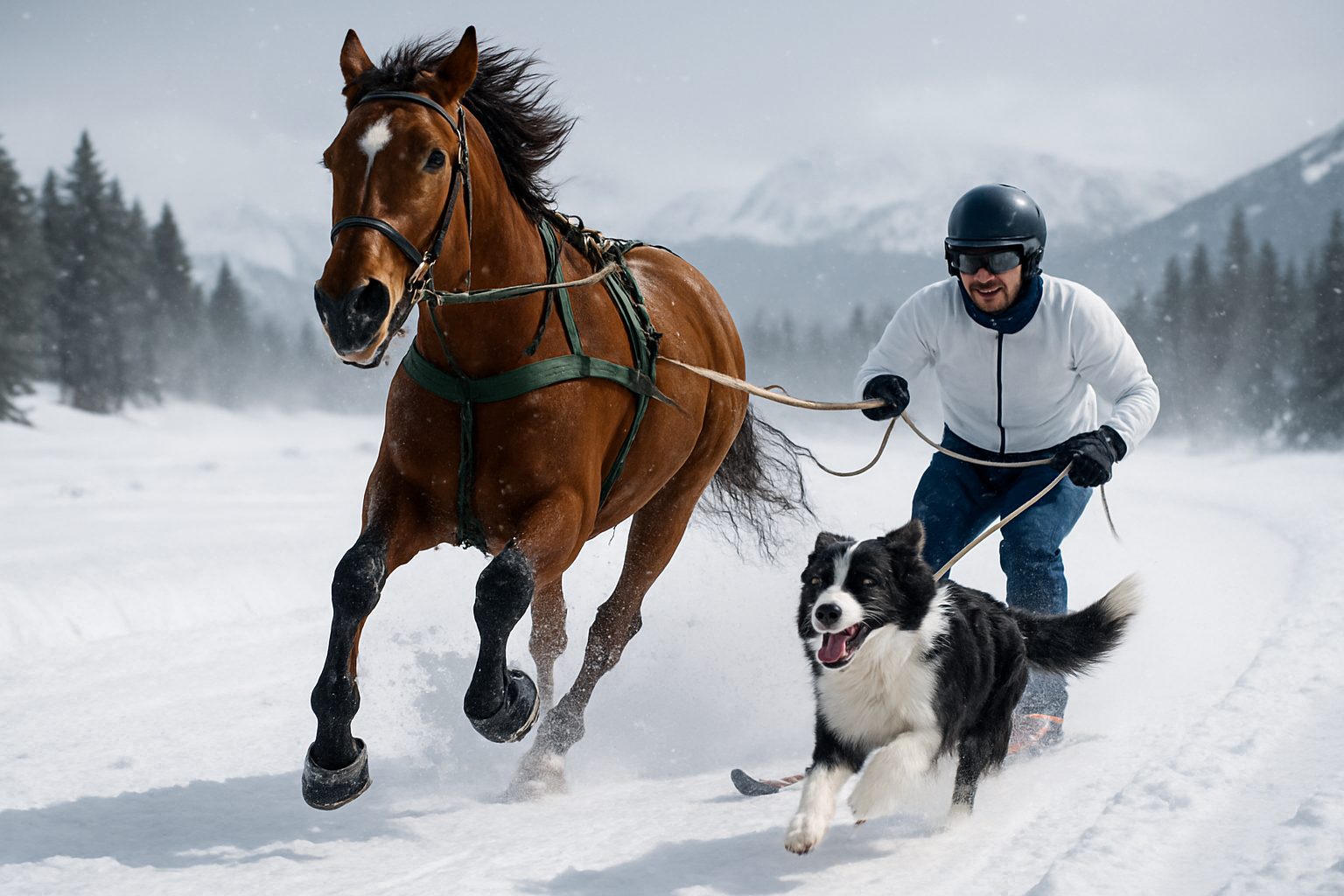 Skijoring: The Thrilling Winter Sport You Never Knew You Needed