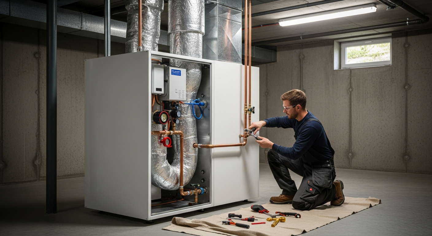 Installation af moderne varmeløsninger