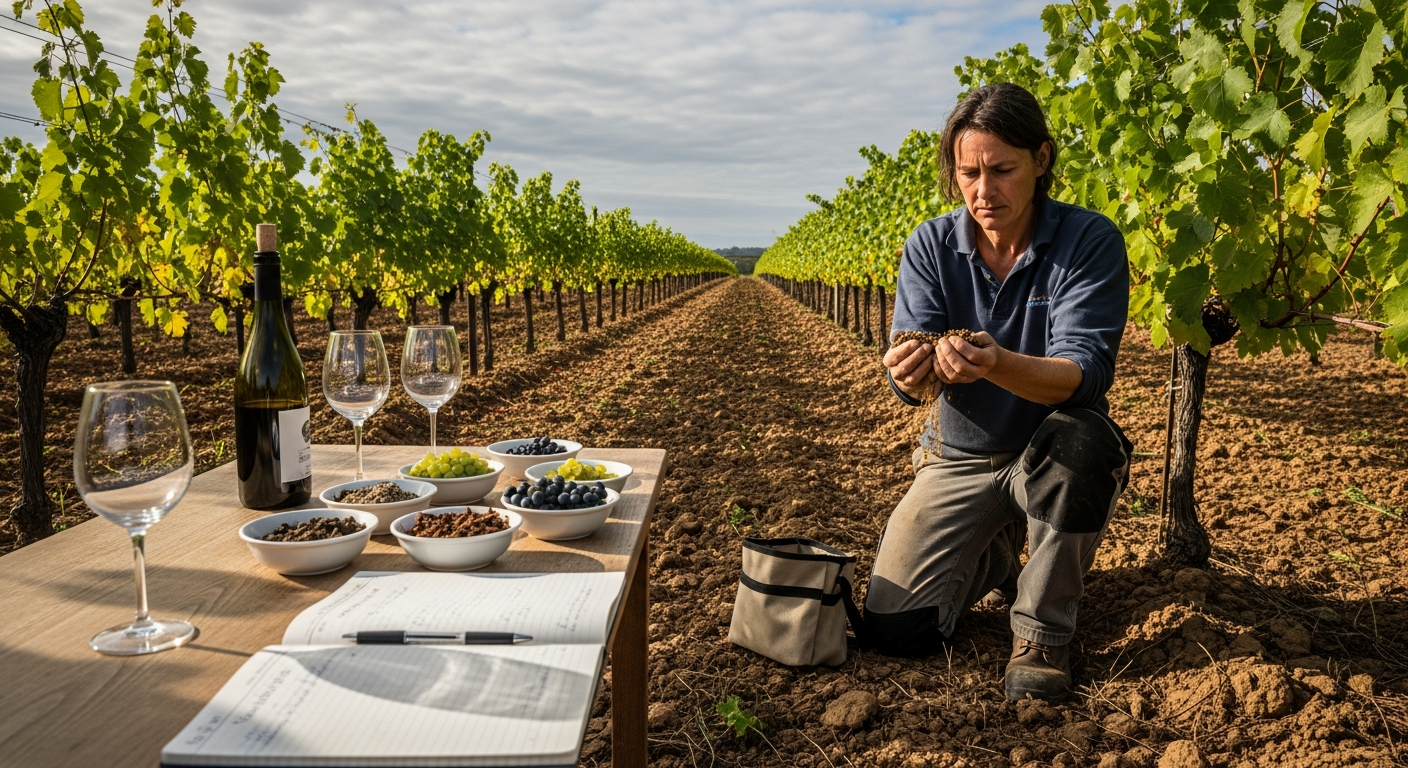 L'influence du terroir sur les arômes des raisins